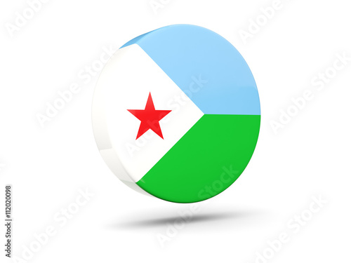 Round icon with flag of djibouti Free Download Round icon with flag of djibouti - GFXLoad