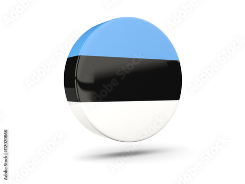 Round icon with flag of estonia Free Download Round icon with flag of estonia - GFXLoad