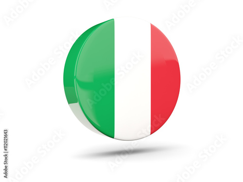 Free Download Round icon with flag of italy - GFXLoad