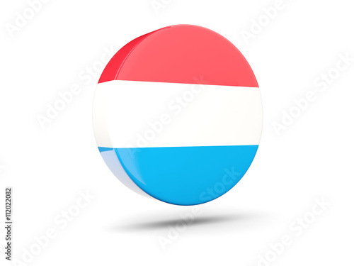 Round icon with flag of luxembourg Free Download Round icon with flag of luxembourg - GFXLoad