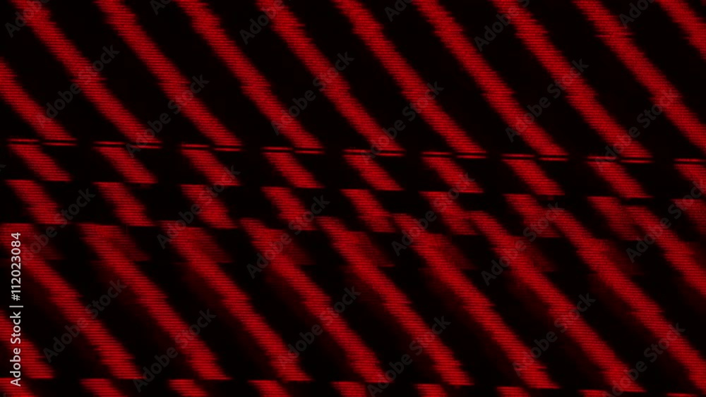 Red Static Glitch Red Static Glitch