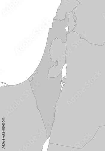 Israel in Grau (einzeln)