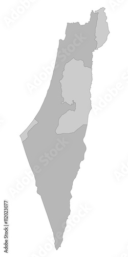 Israel in Grau (einzeln)