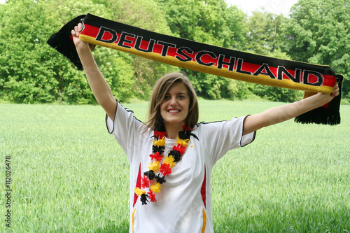 deutscher Fußballfan