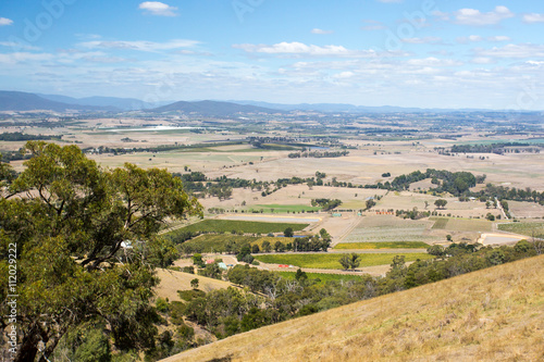 View over Yarra Glen