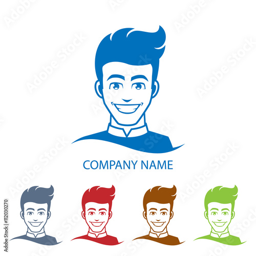 Logotipo con cara 