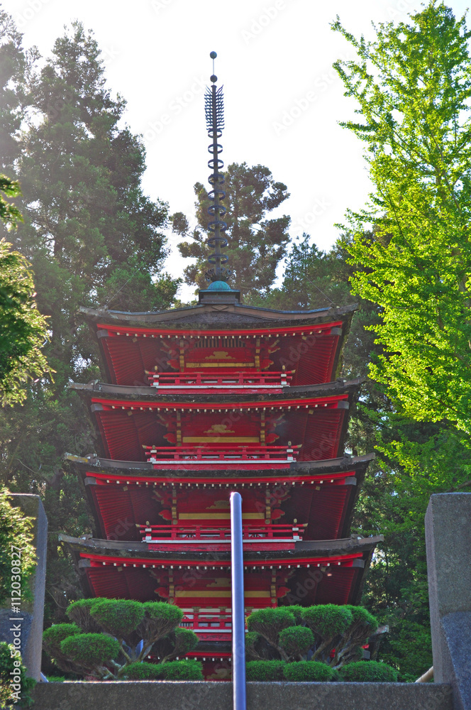 Pagoda Giapponese In Cemento Per Giardino - Hōkyōintō, 37cm, Resistente Alle Intemperie