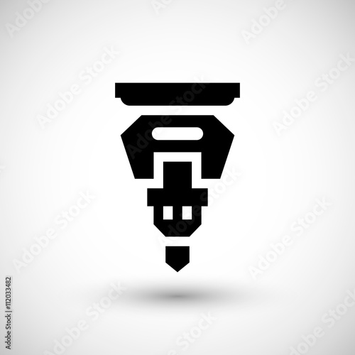 Drilling machine part icon