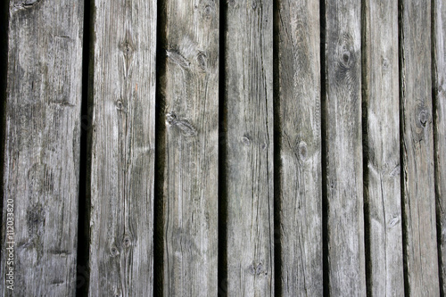 Weathered old wooden boards background. © paul_koomen