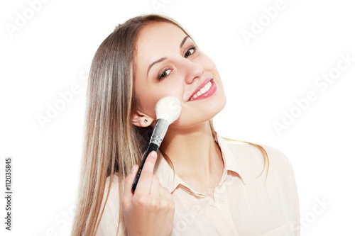 Makeup Applying closeup