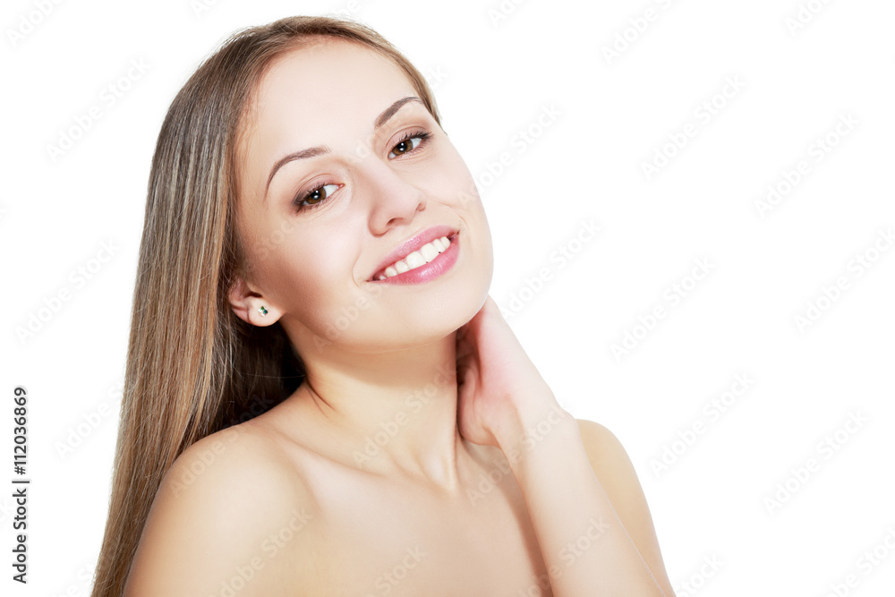 happy young woman happy young woman