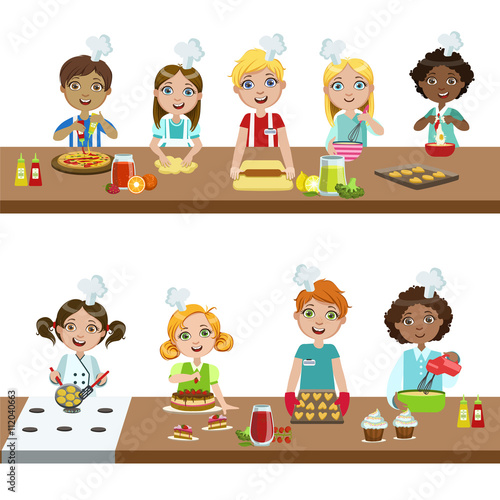 Kids In Cooking Class