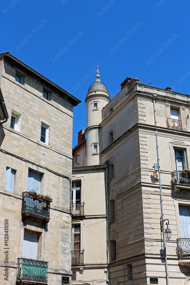Historical center of Montpellier - France