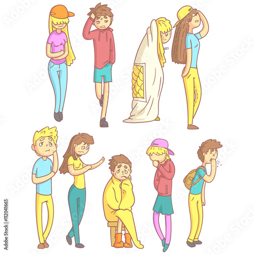 People With Different Sicknesses