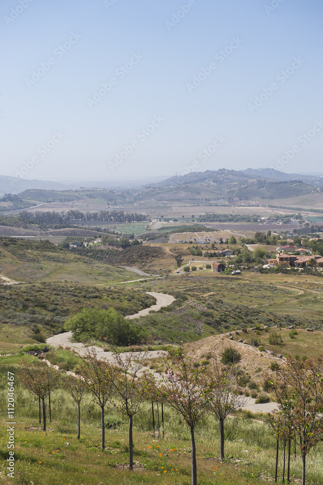 Fototapeta premium simi valley california overlook