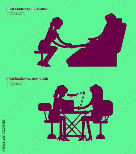 template for beauty saloon