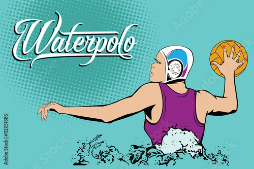 Summer kinds of sports. Water polo