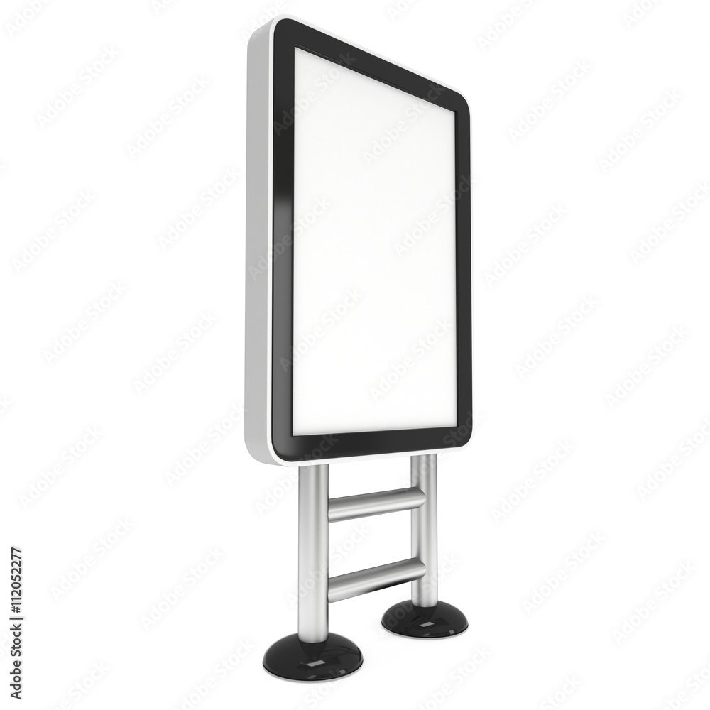Info LCD screen floor stand. Info LCD screen floor stand.