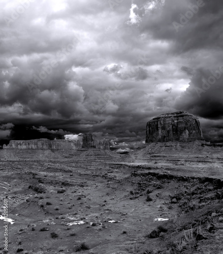 Monument Valley Cloudy Skies © Paul Moore