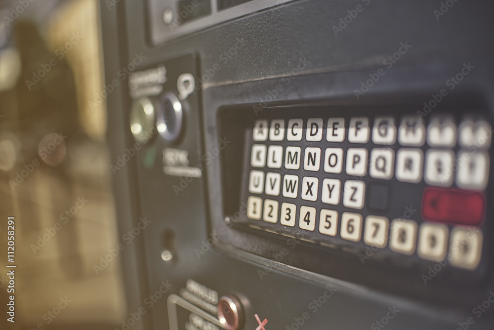 parking meter - close up