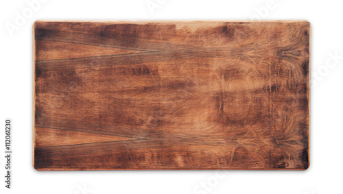 Natural dark brown wood texture. © Prostock-studio