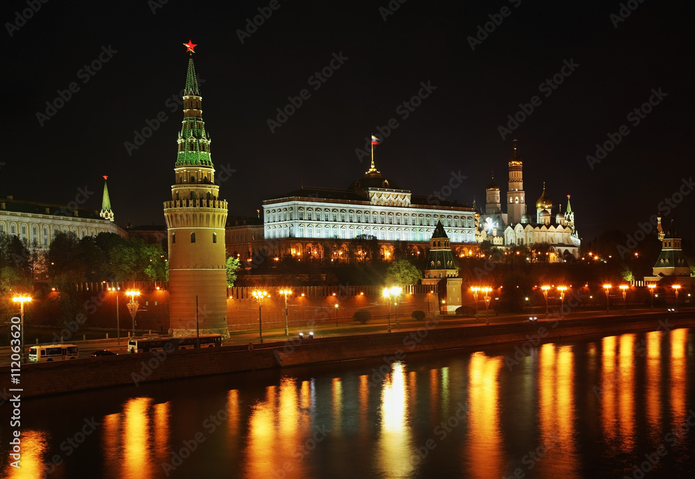 View of Moscow Kremlin. Russia