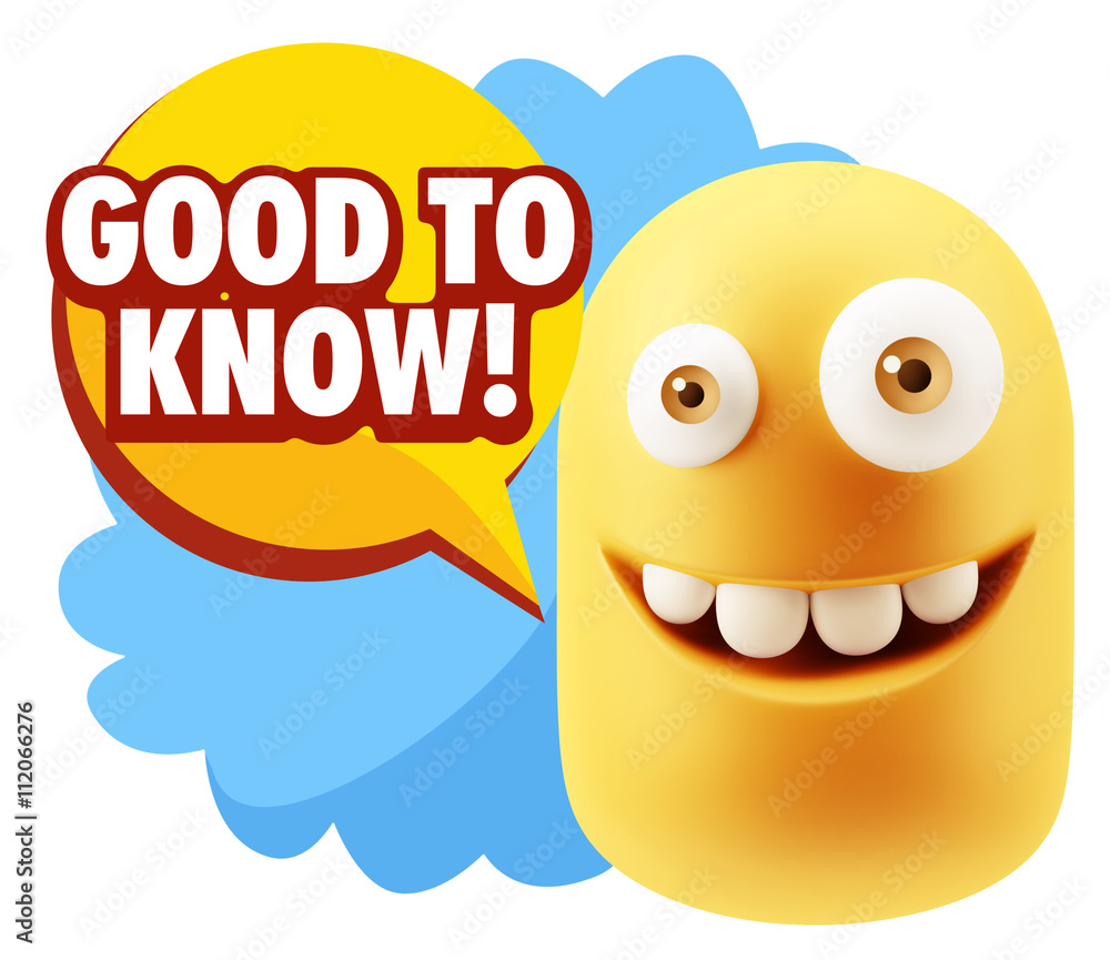 3d Illustration Laughing Character Emoji Expression saying Good 3d Illustration Laughing Character Emoji Expression saying Good