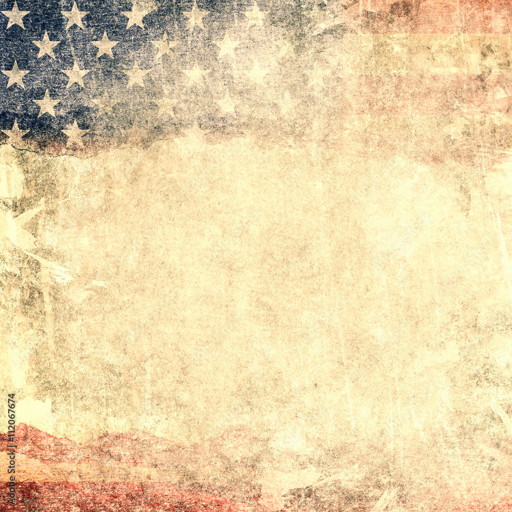Obraz premium Grunge USA Flag