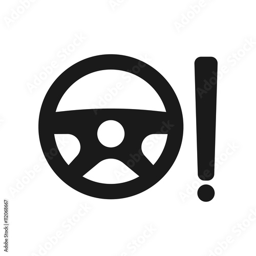 Power steering system icon