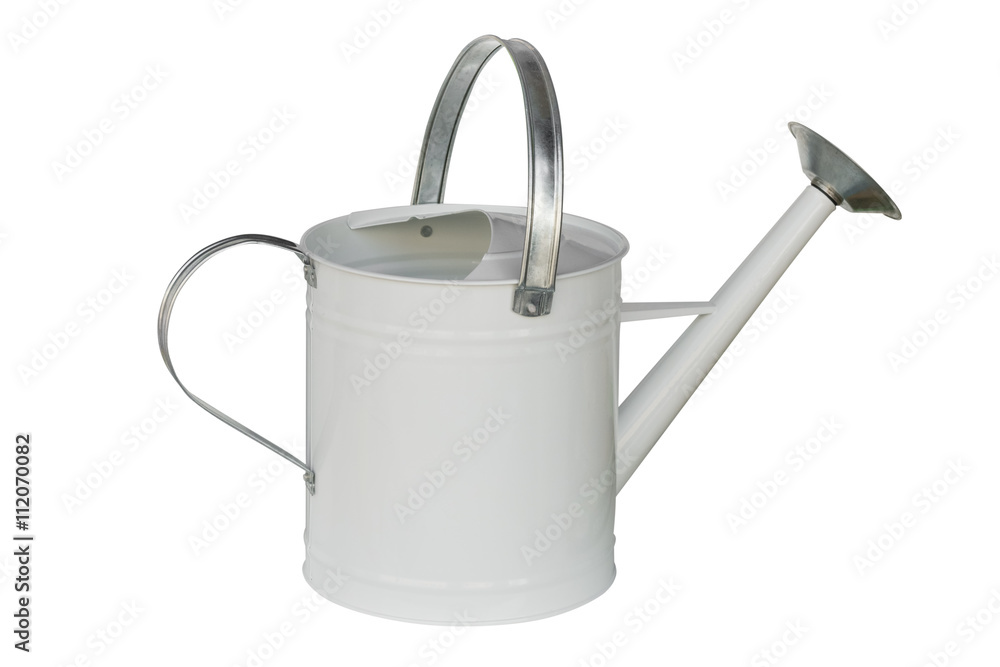 Garden watering can isolated on white background Garden watering can isolated on white background
