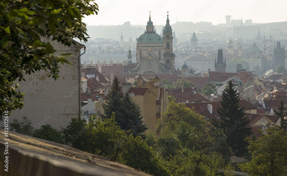 Spring morning in Prague