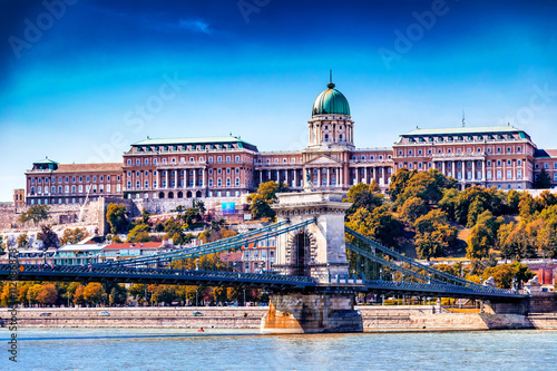 Photography Buda Castle and Chain Bridge