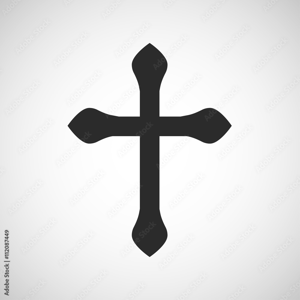 christian cross icon christian cross icon