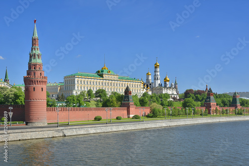 View of the Kremlin and the Kremlin embankment