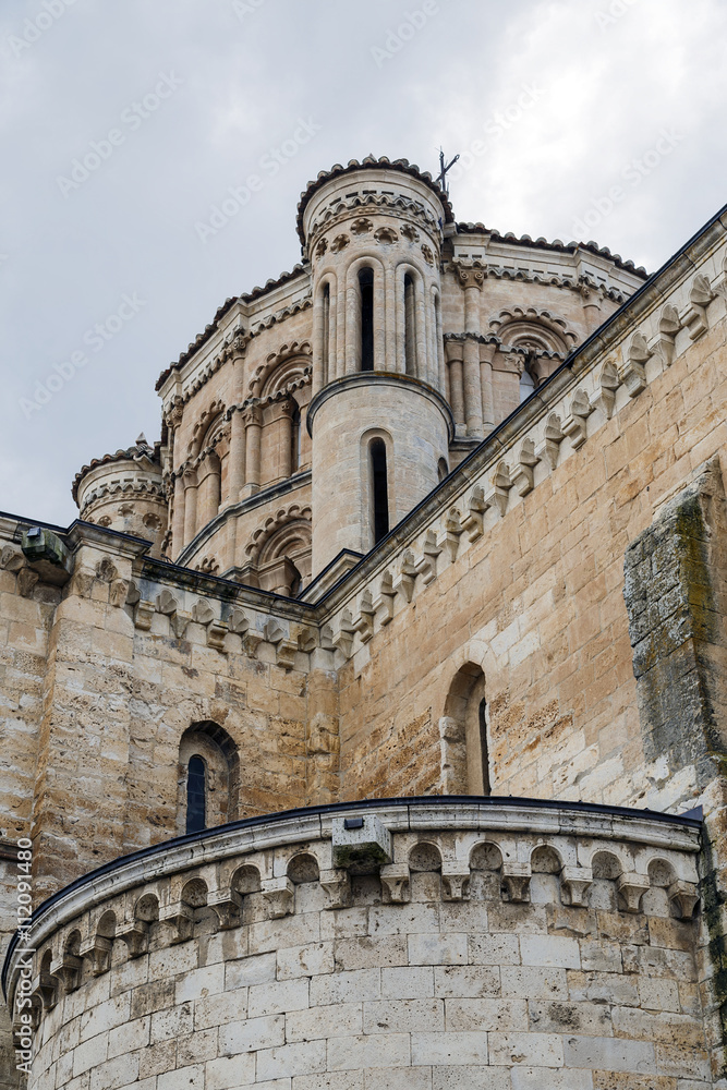 Romanesque Cathedral in the town of Toro, Spain