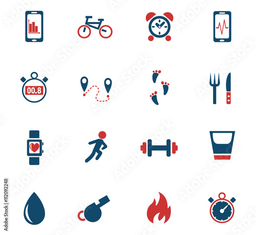 monitoring apps icon set