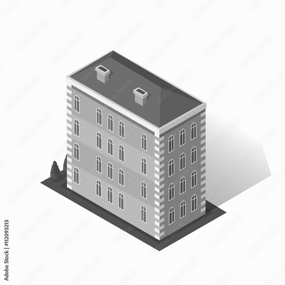 Skyscrapers House Building Icon Skyscrapers House Building Icon