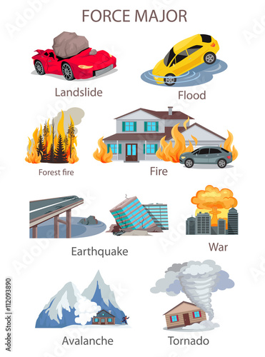 Force Majeure Natural Disaster Set