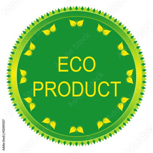 Eco product label