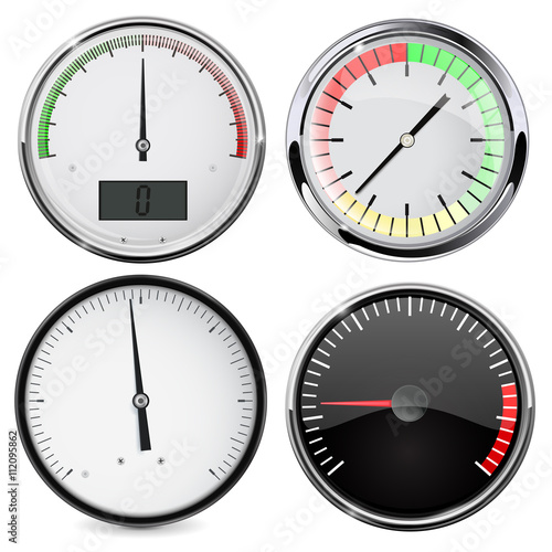 Universal blank gauge. Set of round devices