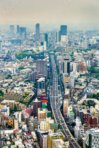 Shuto Expressway 3 in Tokyo  Japan