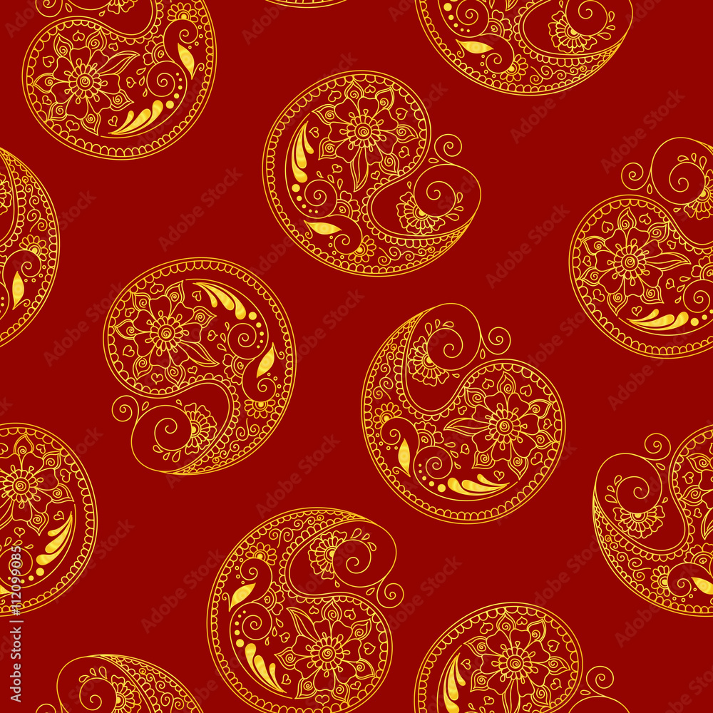 seamless pattern of indian cucumbers seamless pattern of indian cucumbers
