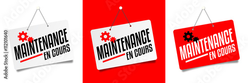 Maintenance en cours