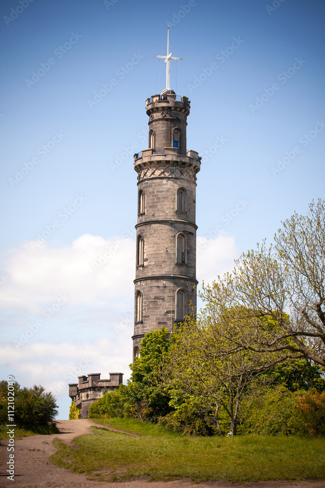 Edinburgh - Scotland - Calton Hill - Nelson Monument