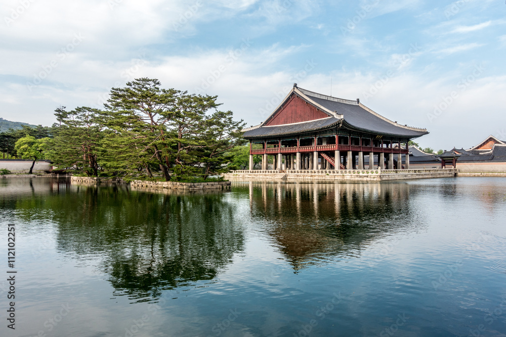 Banquet house of the yeongbokgung Palace