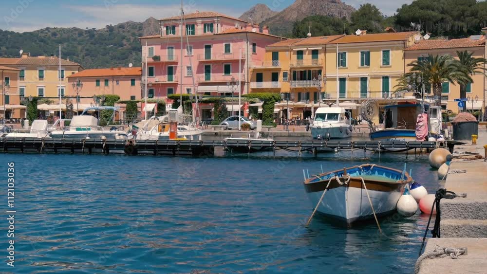 Elba Island, Italy, Porto Azzurro landscape Elba Island, Italy, Porto Azzurro landscape