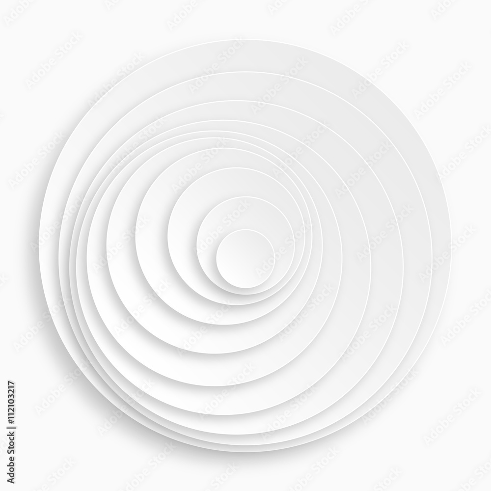 White Spiral Circle Graphic #Vector Background White Spiral Circle Graphic #Vector Background