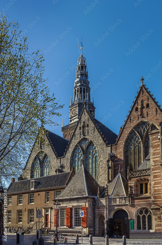 Obraz premium Oude Kerk, Amsterdam