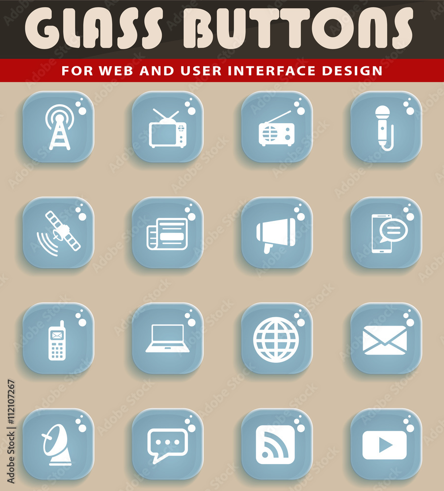 Media simply icons Media simply icons