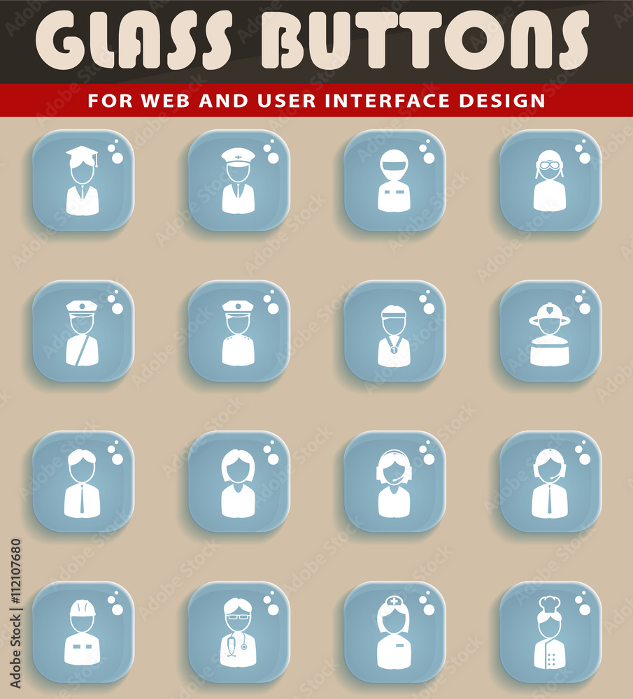 Ocupation simply icons Ocupation simply icons